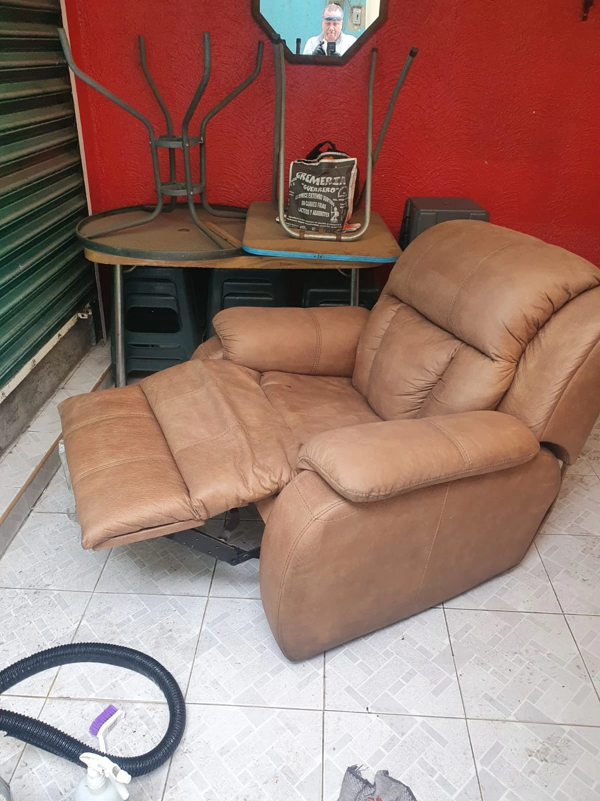 Sillón café